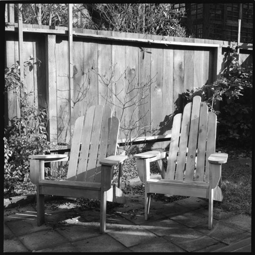 adirondack chairs duo